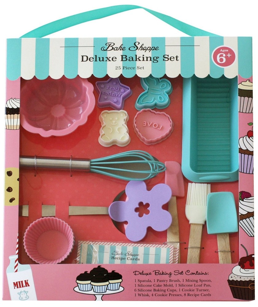 Handstand Kitchen Bake Shoppe 25-piece Deluxe Real 25-Piece Set, Multicolor