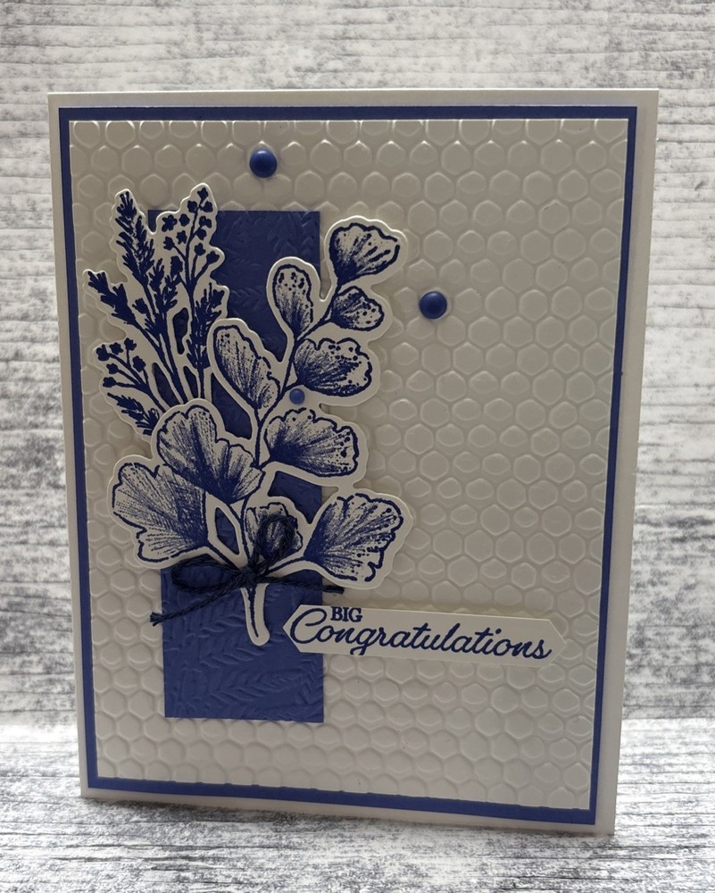 Congratulations Stampin’Up Card