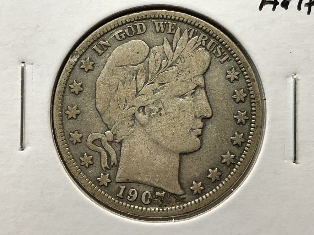 1907-D Barber Half