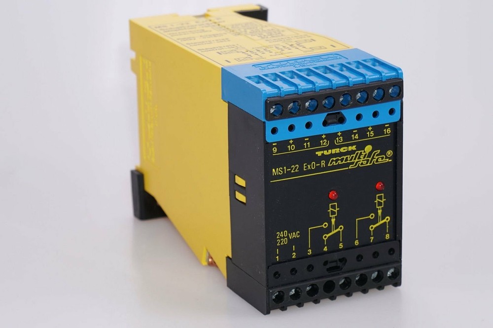 TURCK Multi Safe Isolating Switch Amplifier MSI-22 EX0-R 230VAC 5322203