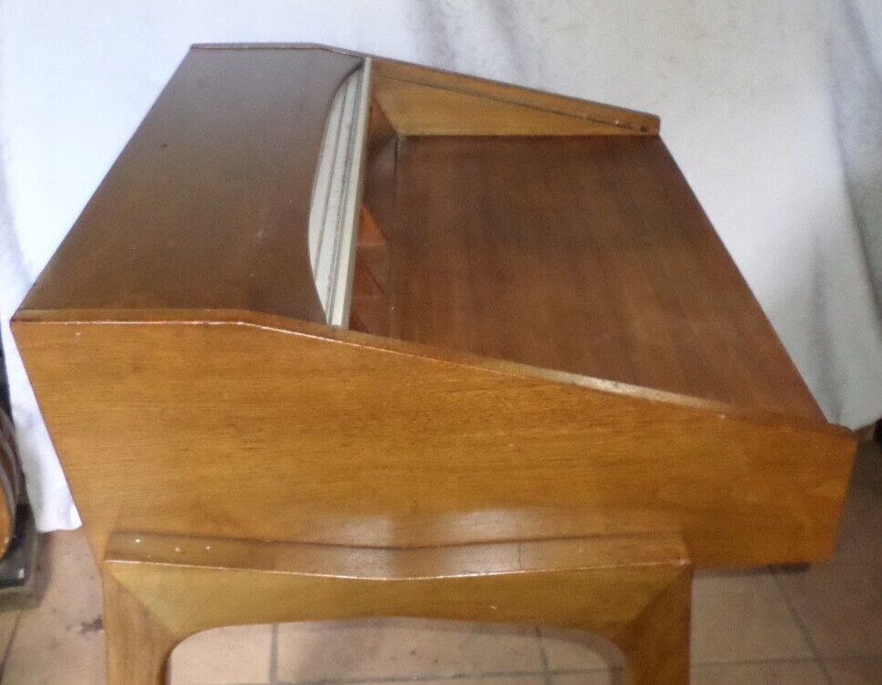 Mid Century Modern Desk Drexel John Van Koert Profile PICKUP/SHIP