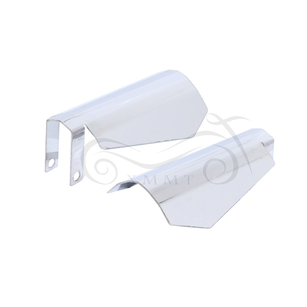 Chrome Handle Bar Hand Guards Wind Protector Fit For Harley Touring Road King