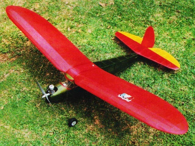 Cloudster 1/2A 50" WS RC Model Airplane Plans Templates PDF on USB