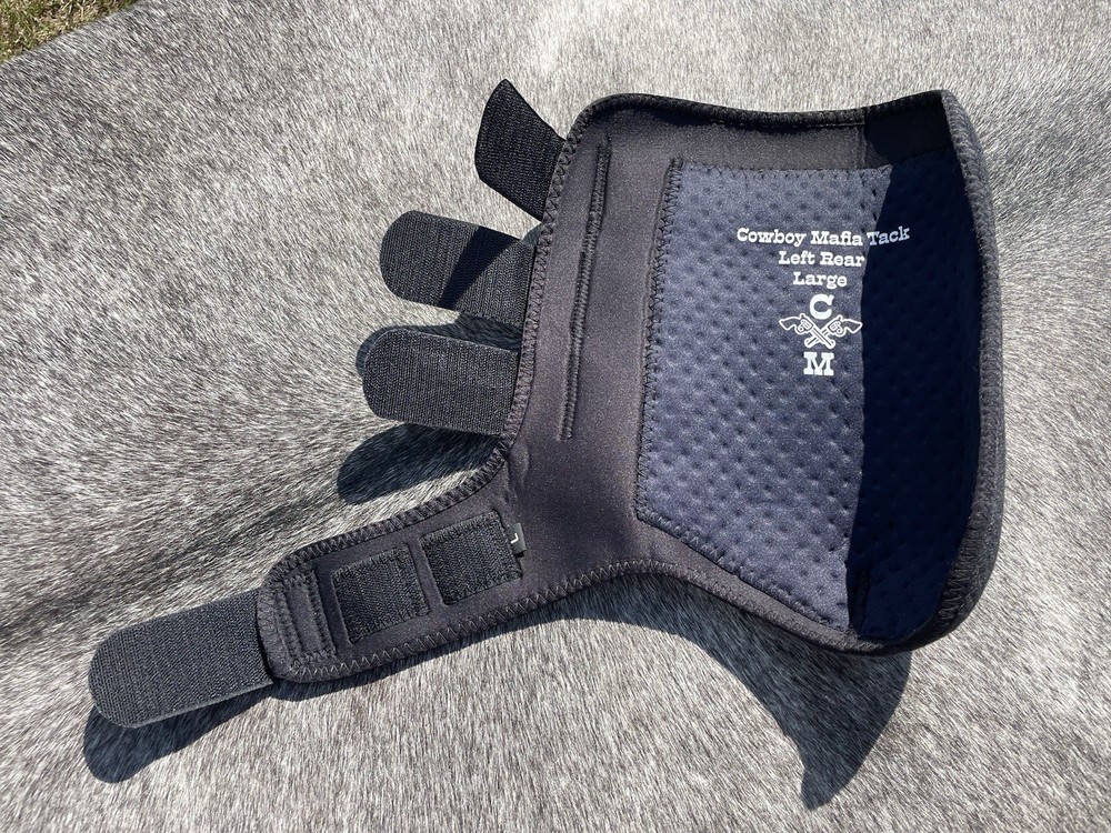 CM SureStep Splint and Bell Boots Full Set Black LARGE