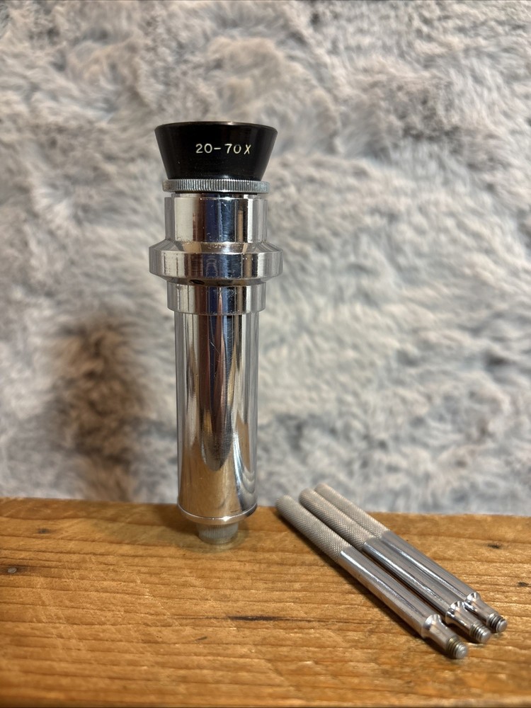 ACHROMATIC 20-70 Pocket Microscope Kit With Case