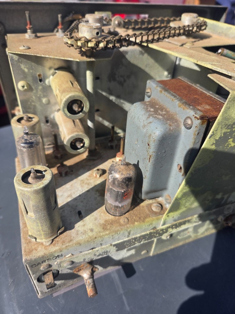 Multi-Elmac AF-67 Trans-Citer Transmitter Am Nfm Cw Multi Untested For Parts