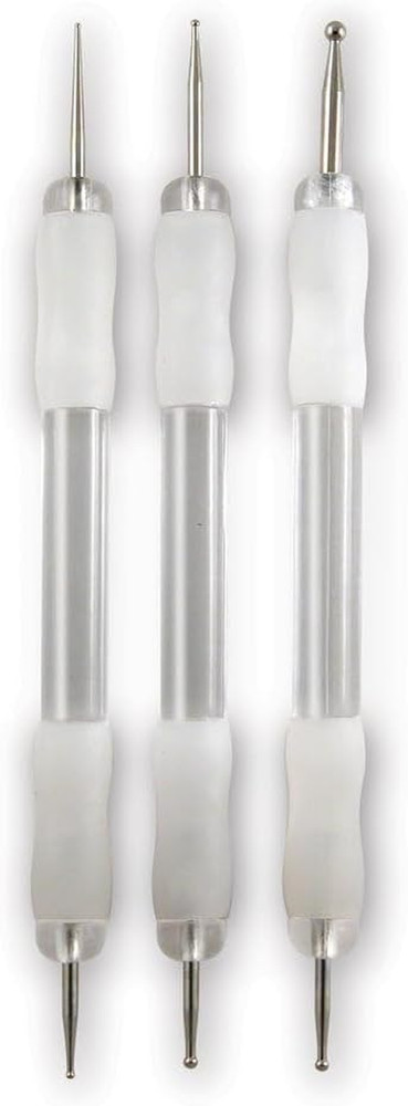 Soft-Grip Embossing & Stylus Set Complete by (3 Pack)