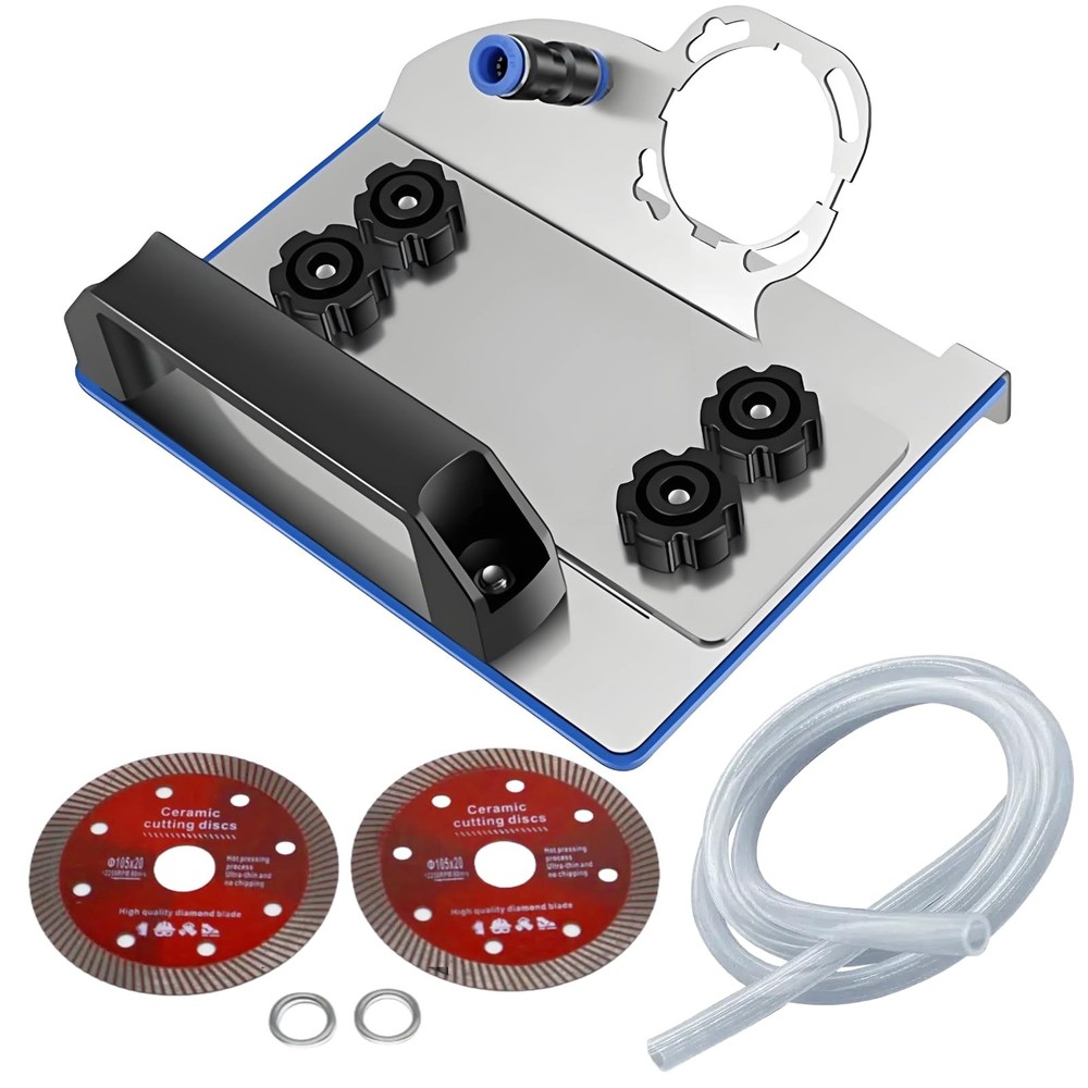 45-degree tile chamfering tool, ceramic tile cutting tool, angle grinder atta...