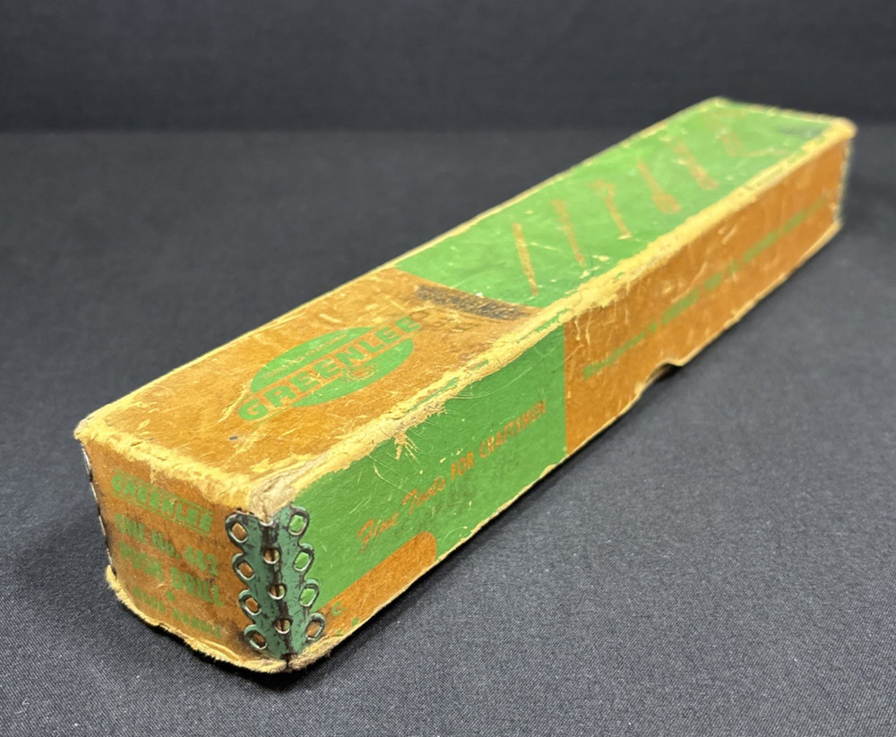 Vintage GreenLee ONE No. 482 Push Drill - BOX ONLY