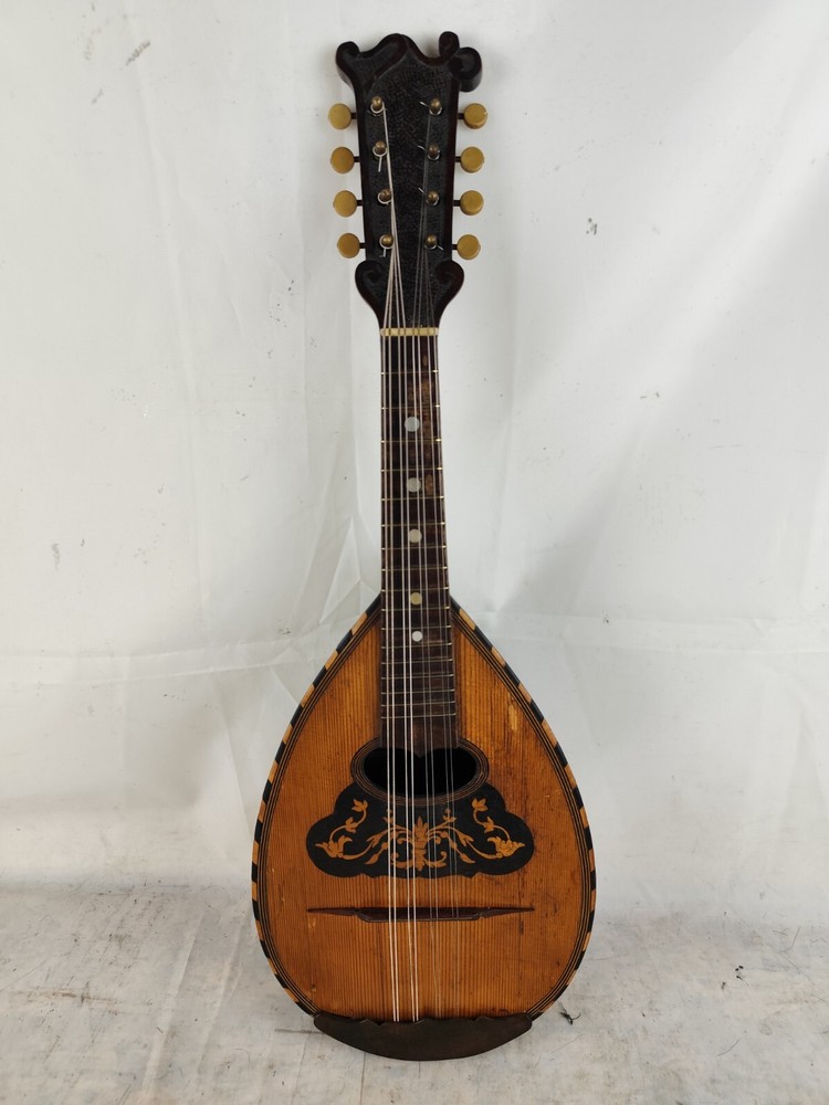 Mandolin 4/4 Giuseppe Minotti 1850 Milan 曼陀林 만돌린マンドリン