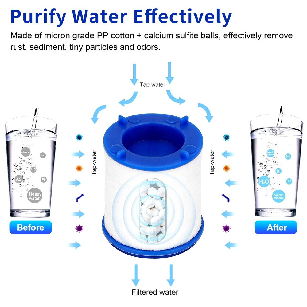 Faucet Water Filter Tap Filtration Kitchen Bathroom Sink Mount Purifier System