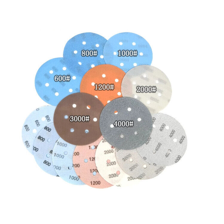Sanding disc 150mm eccentric sandpaper sanding sheets grain P600-P5000