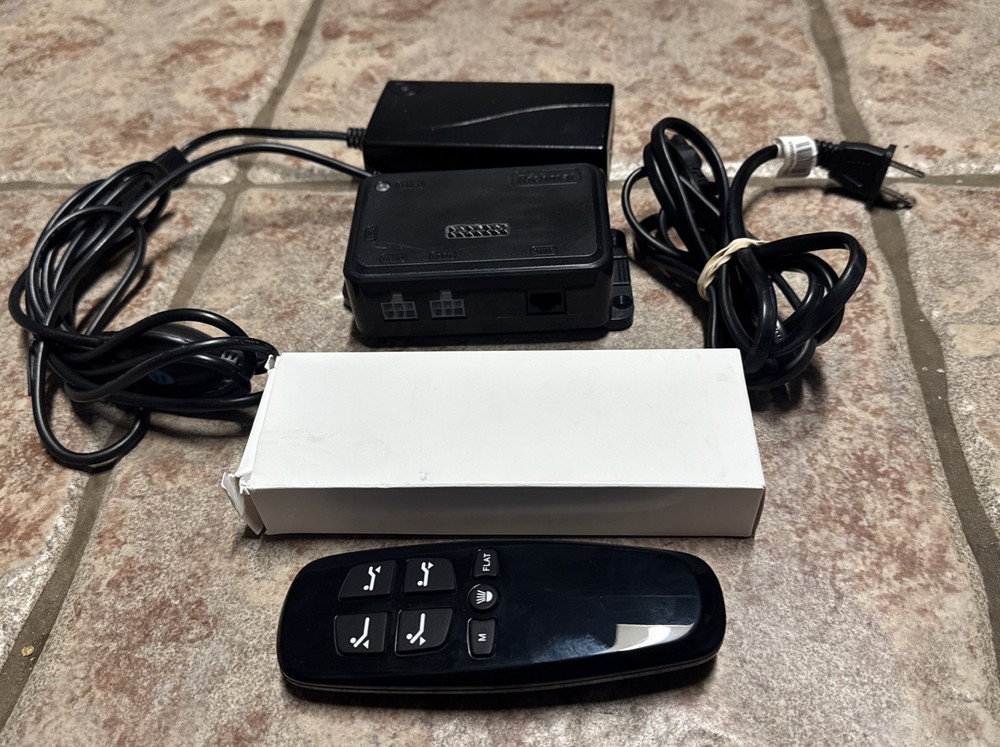 Richmat Adjustable Bed Control Box HJC25 Replacement with Wireless Remote, Head