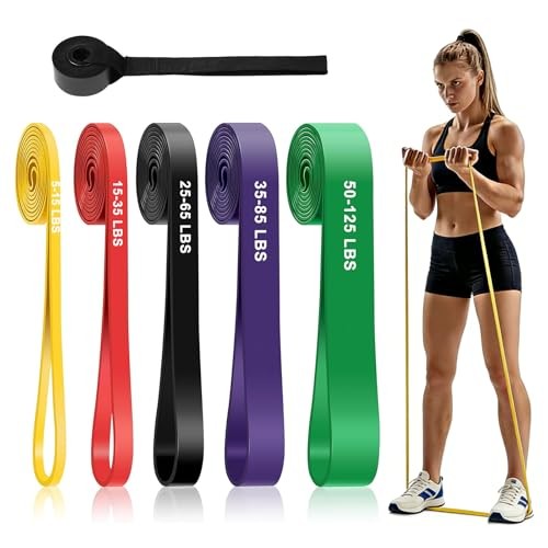 Pull Up Bands, Resistance Bands Set, Pull-Up Assistance Bands Set for Colorful