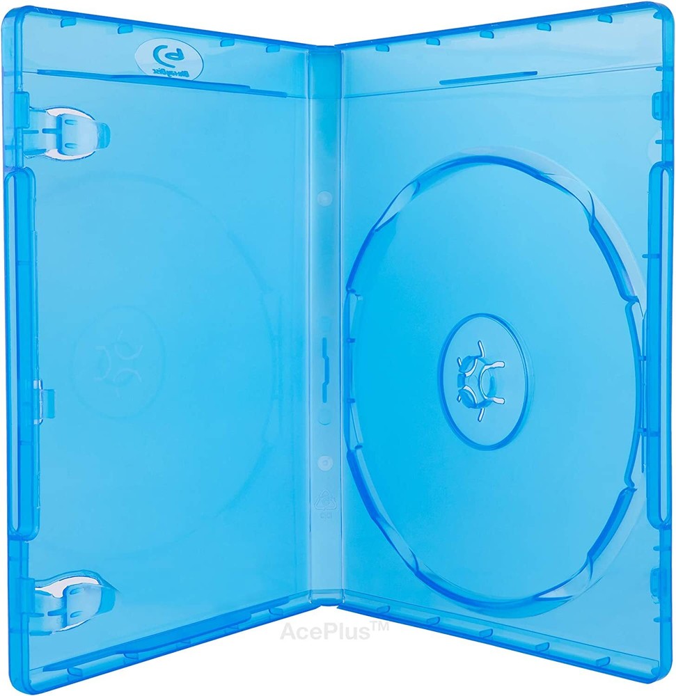 Replacement Empty Single Blu-ray Cases W/ Custom Cover - B (No Discs)