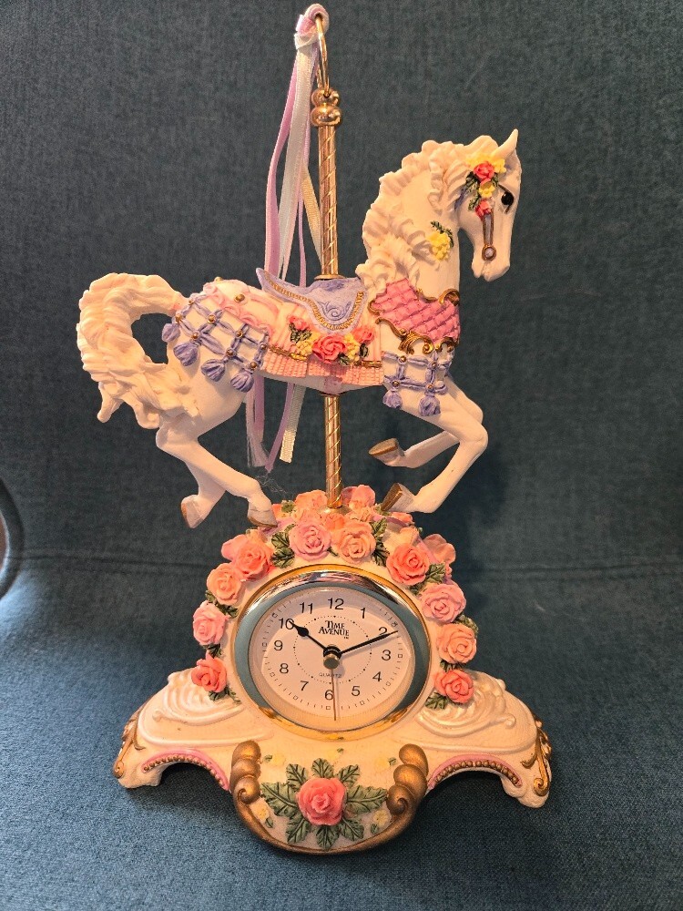 Time Avenue Carousel Decorative Clock