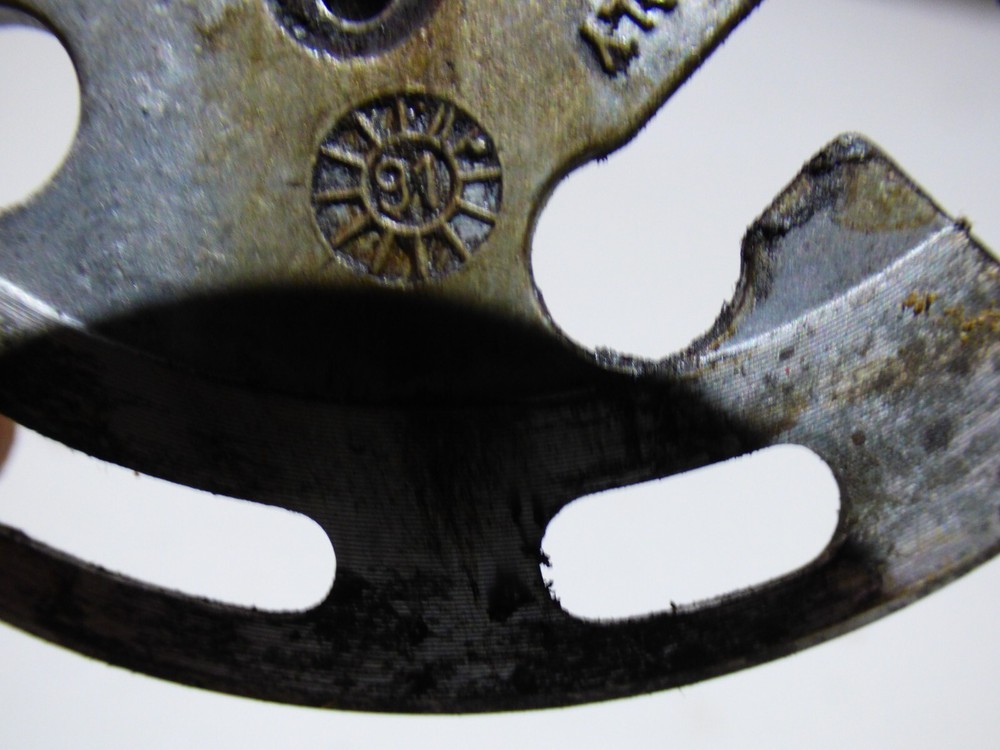 TIMING PLATE FROM 1991 MALAGUTI MINARELLI AM3 ENGINE MALAGUTI 50 EVOLUTION