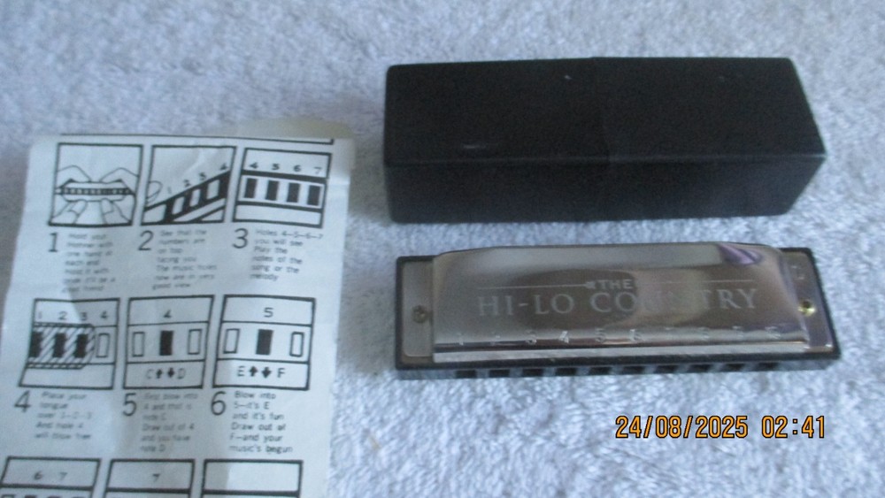 Nice Hohner Harmonica The Hi-Lo Country