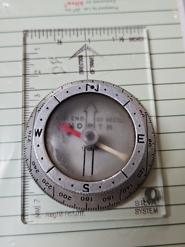 Silva System Compass, with Wilderness Guide