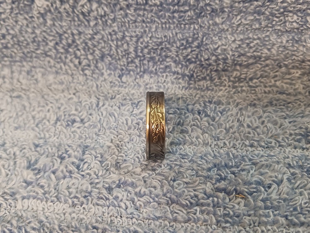 NEVADA State Washington Quarters coin ring 10 (2006) clad