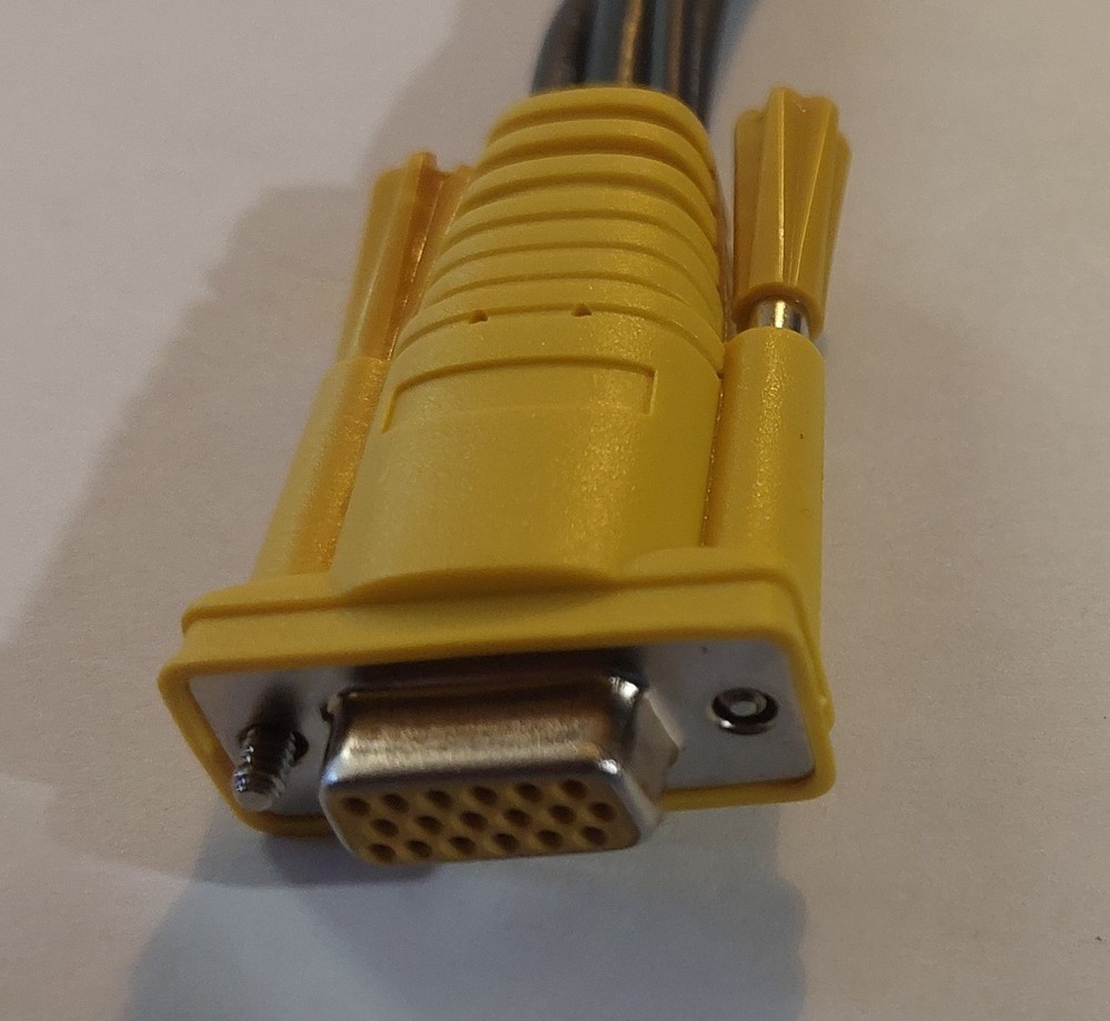 KVM Console Cable 18 pin SPHD VGA PS/2 USB