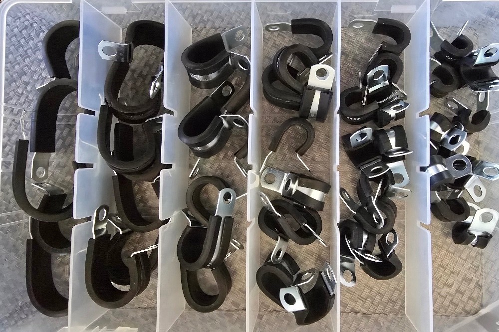 Rubber Insulated Clamps Set