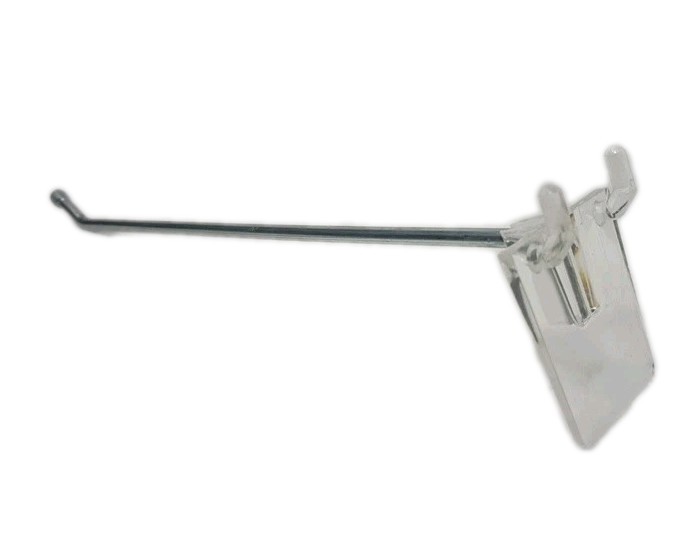 6 Inch Hanging Display Hooks For Pegboard Or Floor Racks - 11 Count