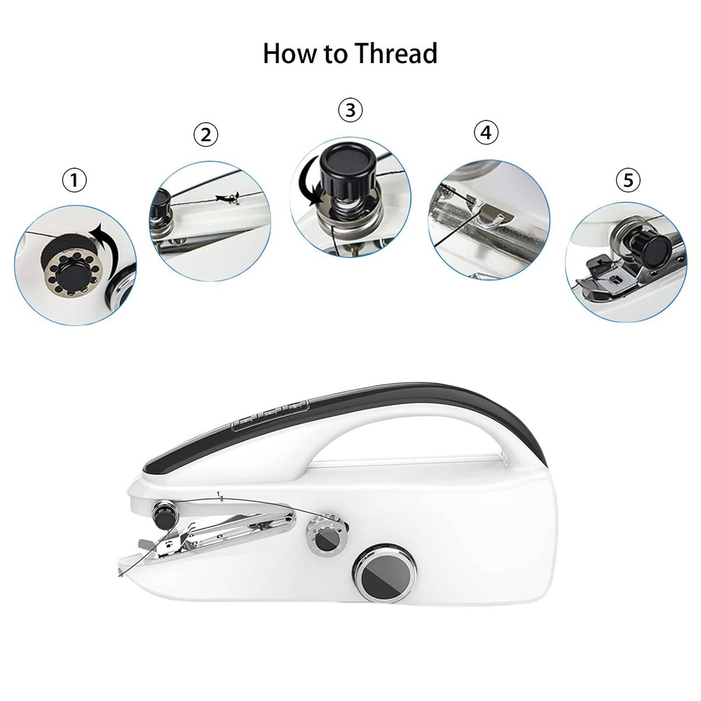 Mini Handheld Sewing Machine,Portable Sewing Machine,Small Sewing Machine,Two...