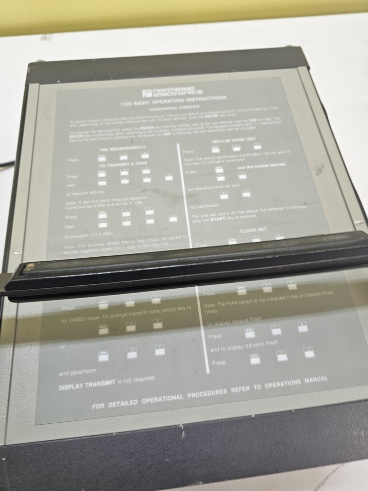 Northeast Electronics 1125 Transmission Test Set