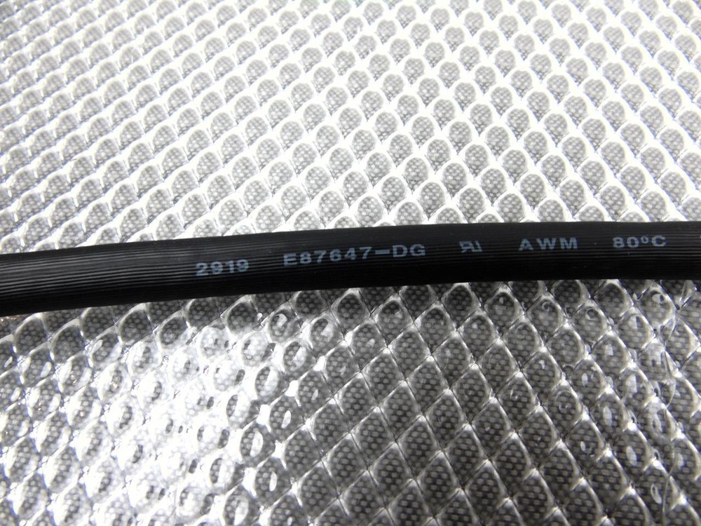 2919 E87647-DG AWM 80c 30V VW-1 Low Voltage Computer Cable - Open Length 34 Ft