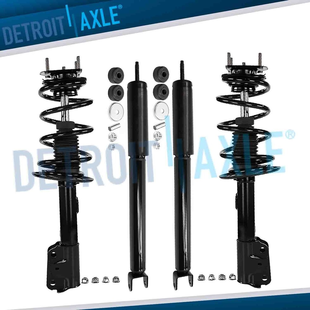 Front Struts w/Coil Spring Rear Shocks Absorbers for 2011-2013 Ford Explorer AWD