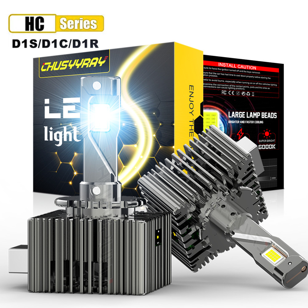 2X LED Headlight Bulbs 200W Replace D3S D3R HID Xenon Super White Conversion Kit