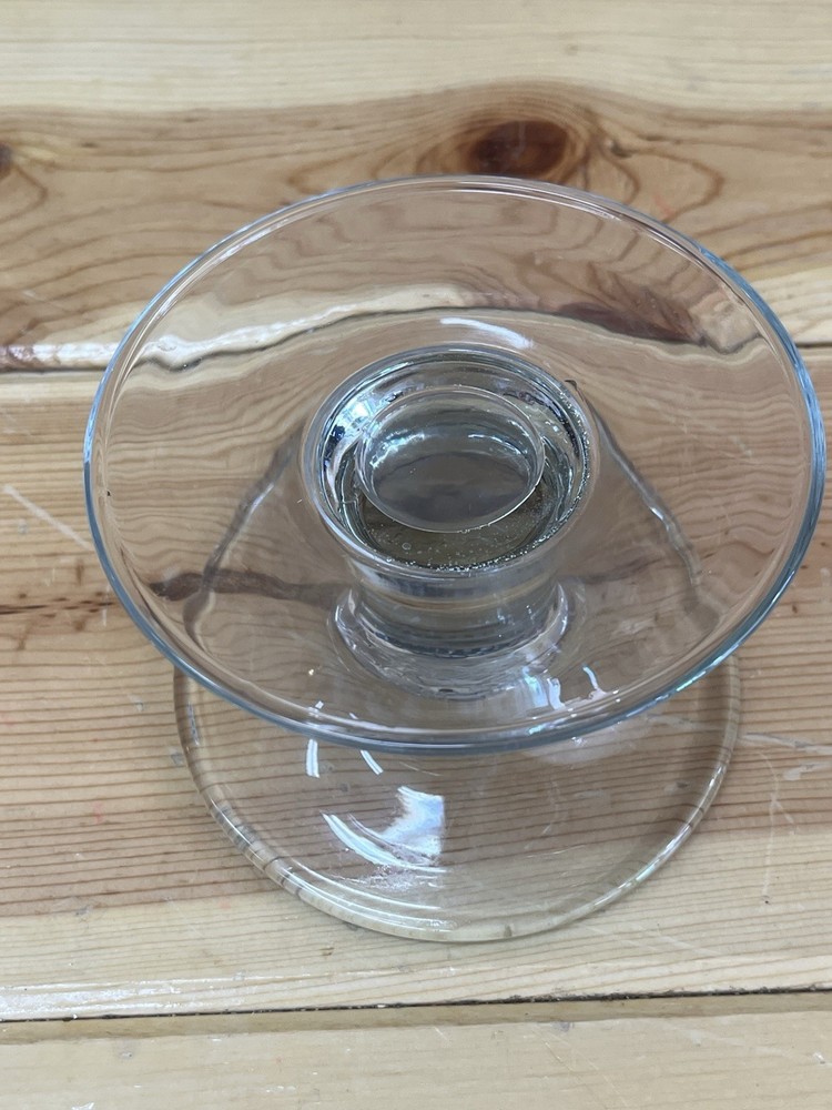 Pampered Chef Glass Pedestal
