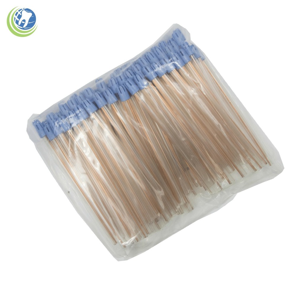 Dental Disposable Saliva Suction Ejectors Clear Blue Tip Bendable 6" 100 pc