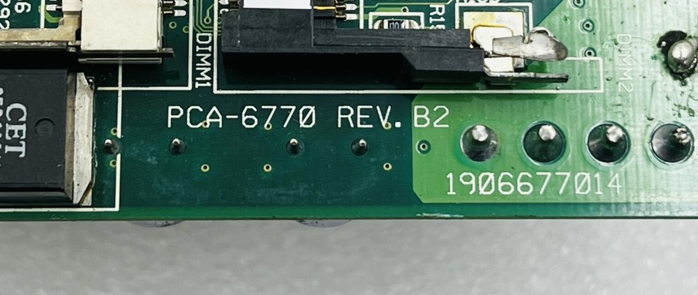 Advantech PCA-6770 CPU Board
