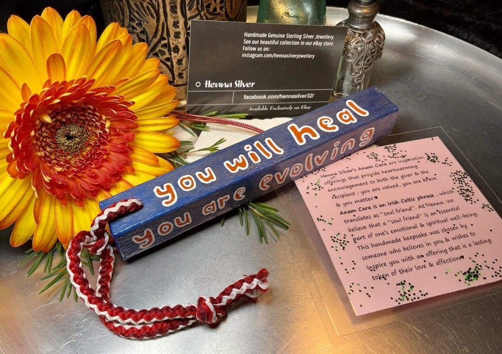Henna Silver Handmade Craft - Anam Cara Inspirational Gift
