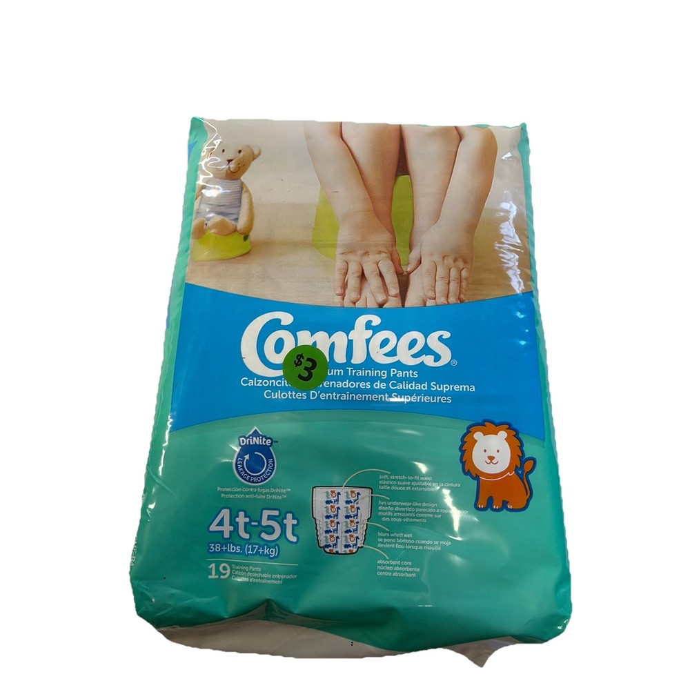 Comfee’s 4t-5t 38 Lbs Plus Premium Training Pants