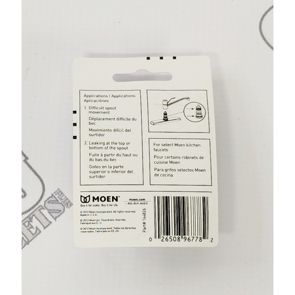 Moen 96778 Spout O-Ring Kit - Black