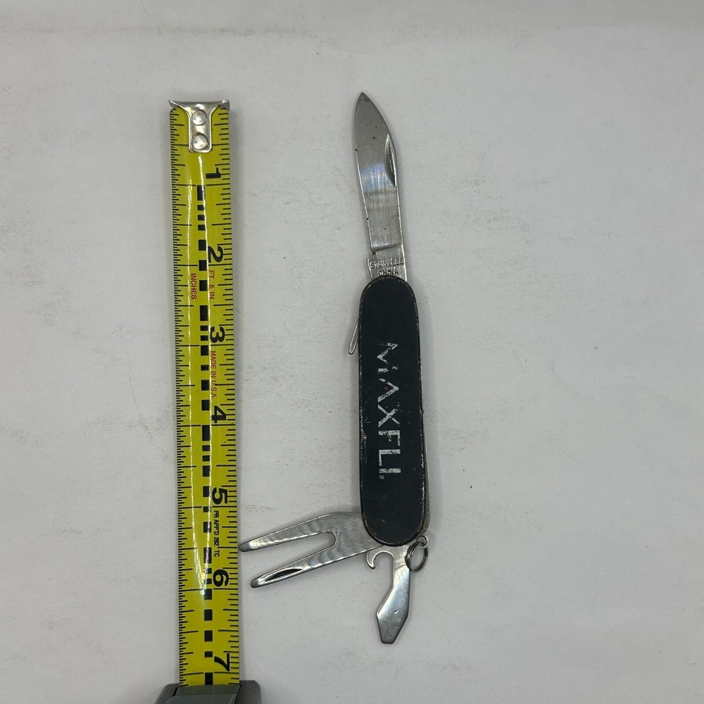 Maxfli Golf Pocket Knife Multi 5 Tool Divot Repair