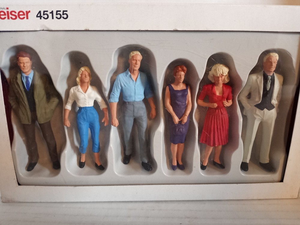 Original Preiser Miniaturfiguen Gespanne