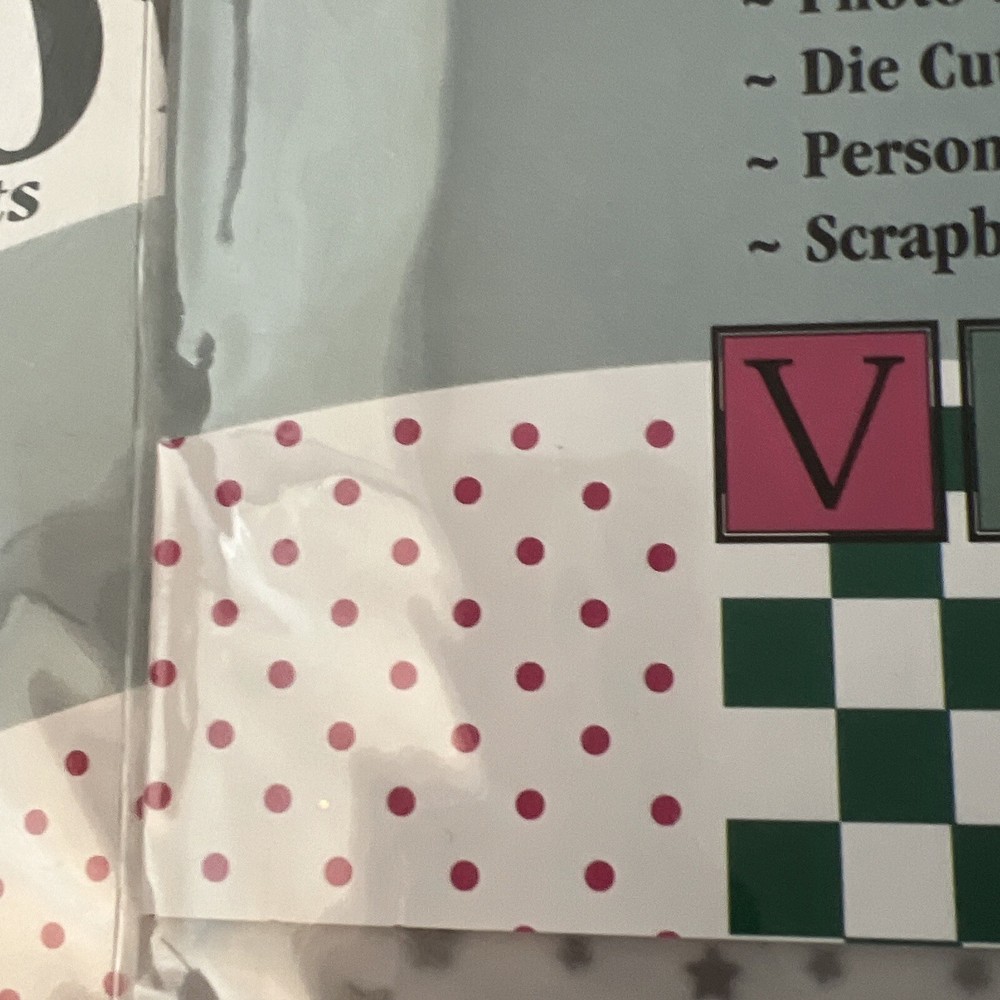 3 packages multipurpose printed translucent paper Vellum card making 60 Sheets