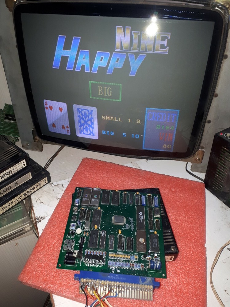 HAPPY NINE   jamma arcade pcb
