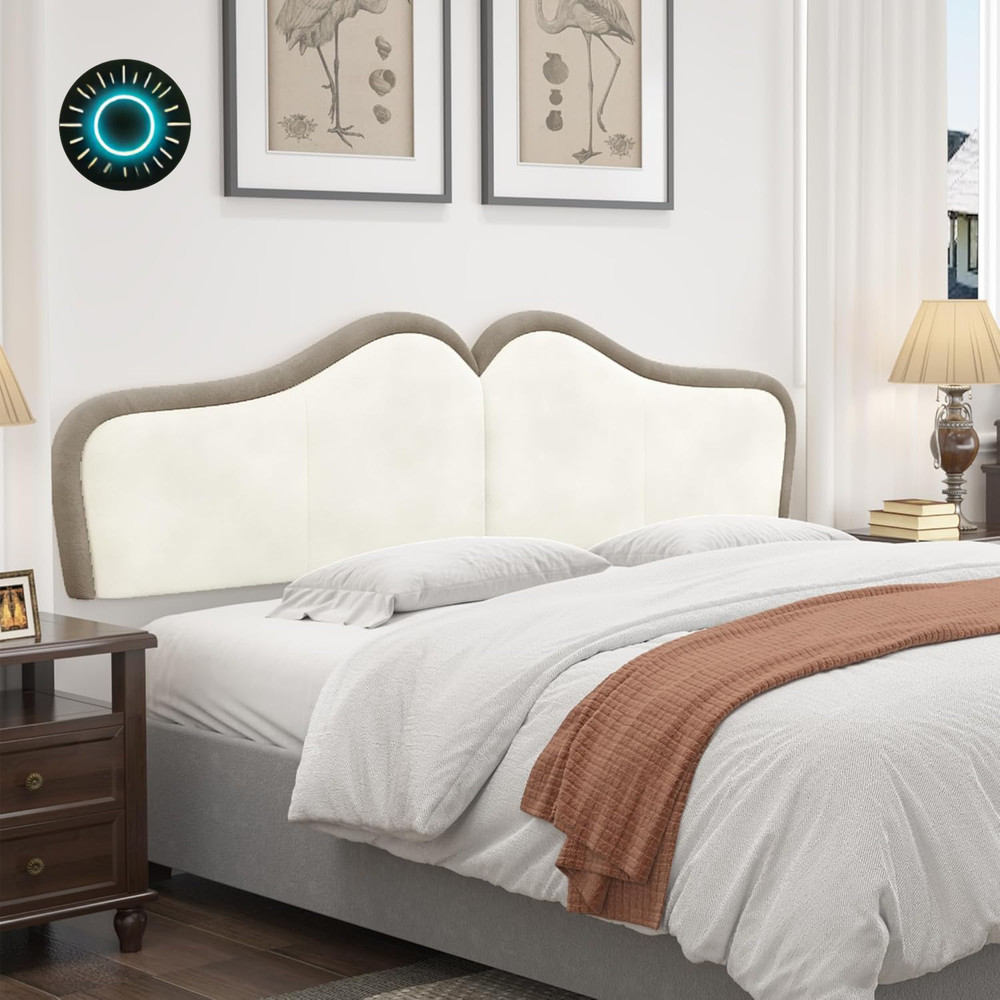 Headboards King Size headboard for Adjustable Bed Head Board Panels Upholstered