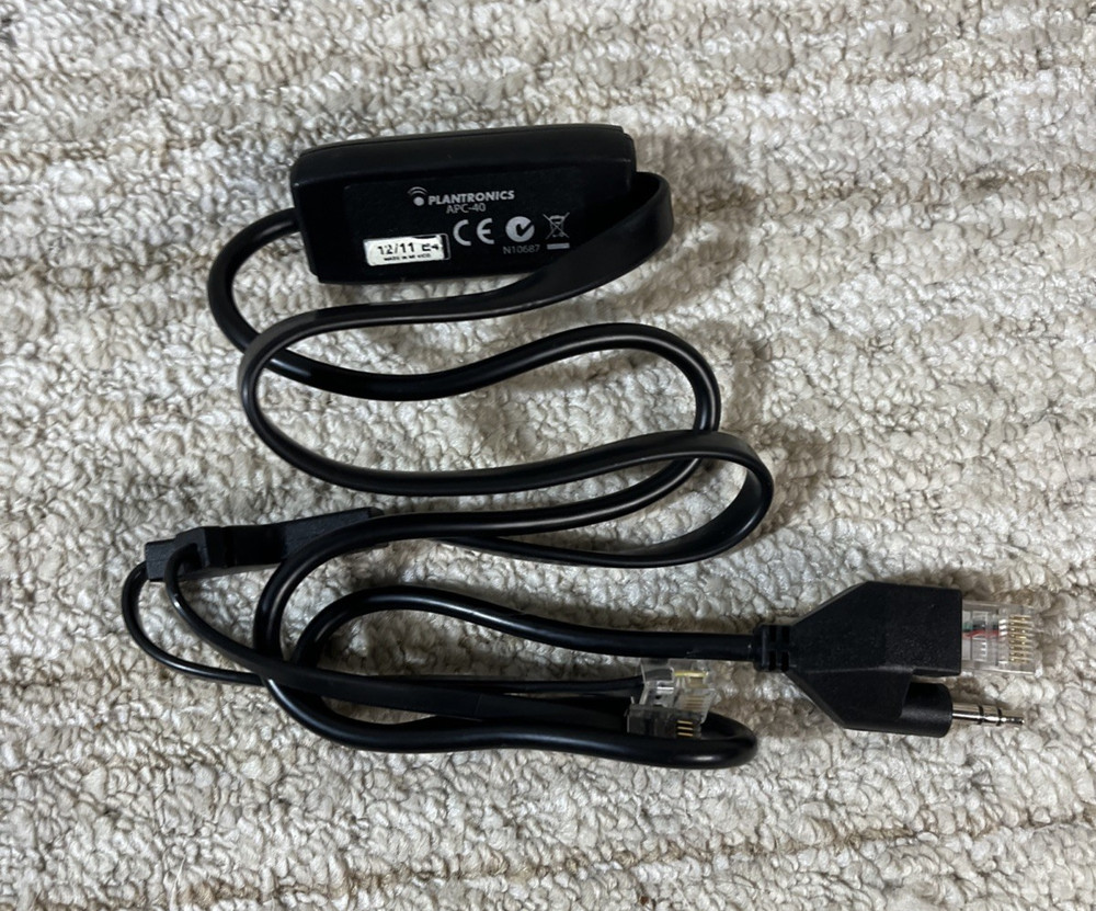 Plantronics APC 40 Electronic Hook Switch Cable