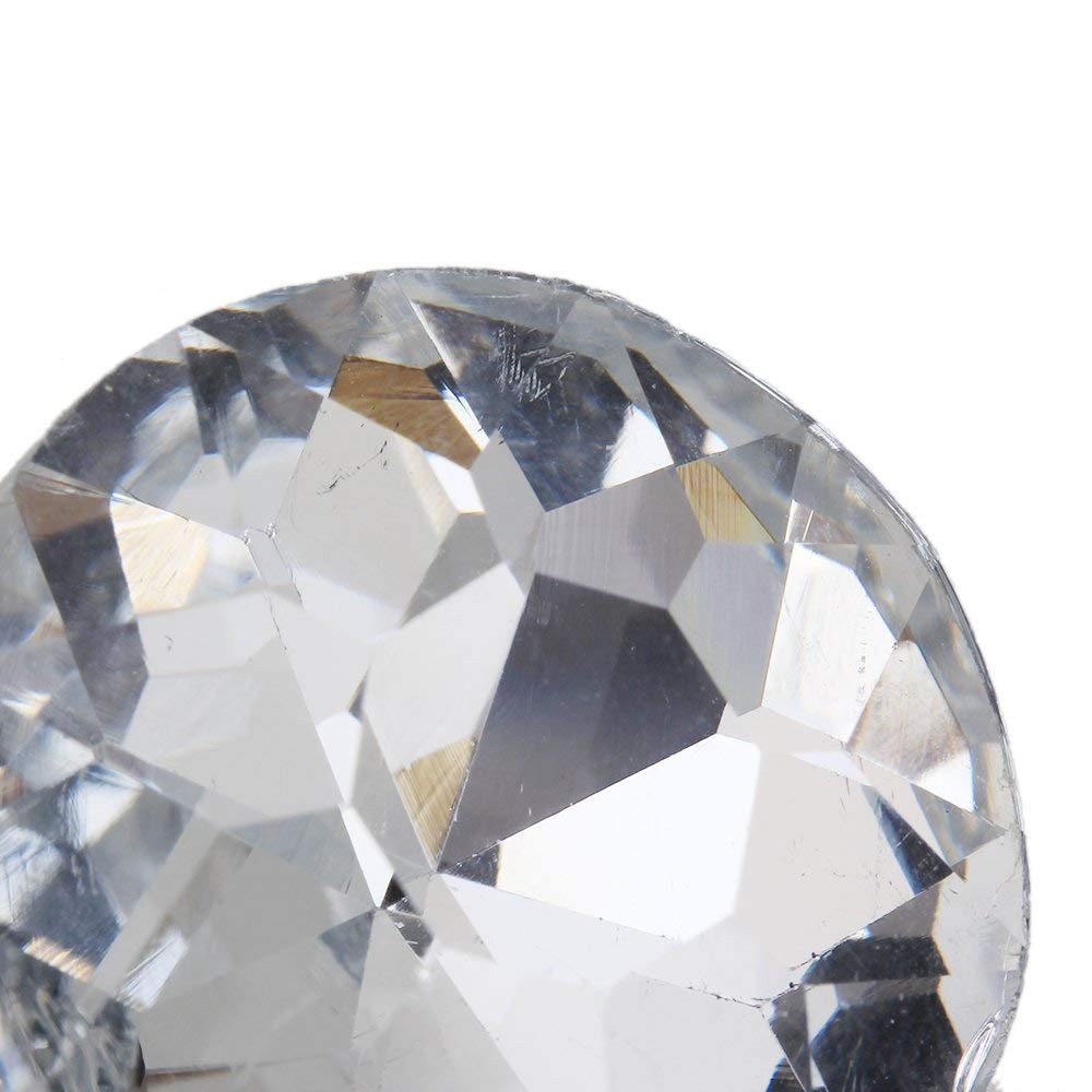 20PCS Sparkly Crystal 25mm Upholstery Sew Button for Sofa Bed Wall Headboard
