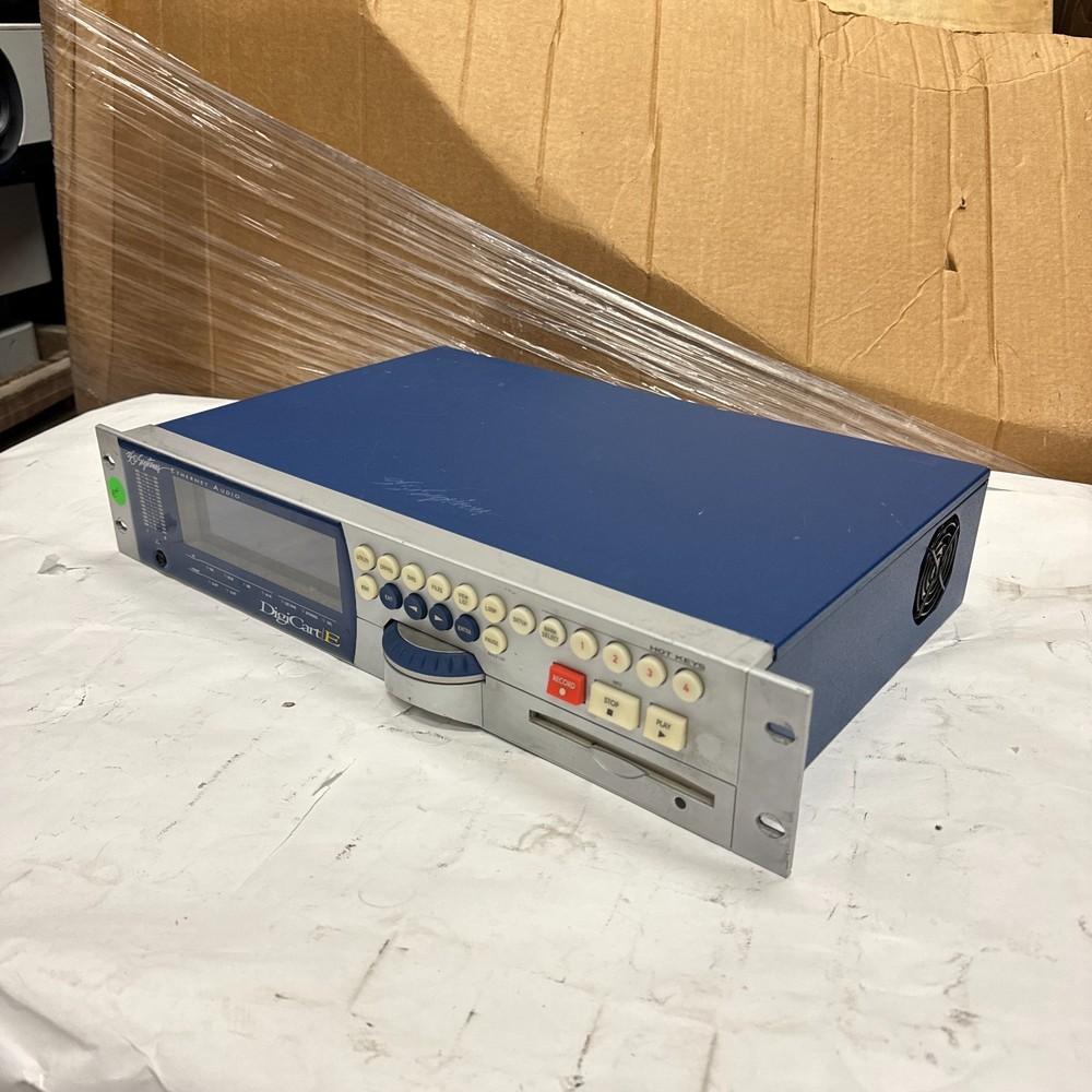 360 Systems DigiCart/E E‑3000 Audio Recorder for Broadcast + RC‑320 Remote