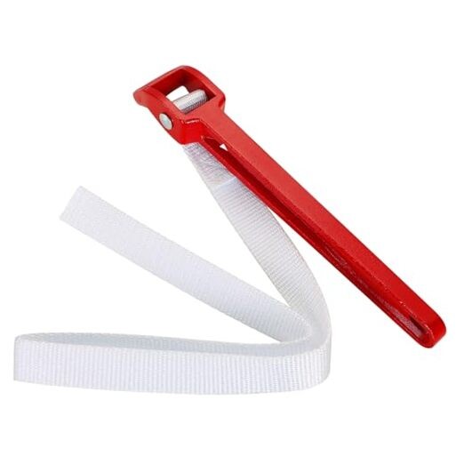 12 Inch Strap Wrench Pipe Adjustable Nylon Strap Pipe Wrench Double Layered