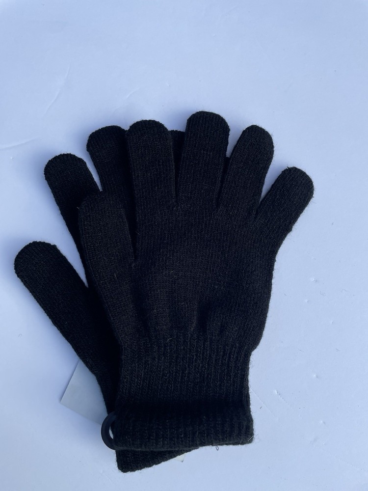 SNS Quality Winter Line Black Gloves