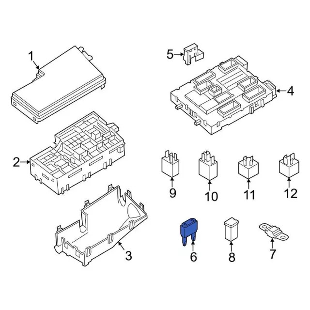 Genuine Ford Multi-Purpose Fuse CV6Z-14526-CA