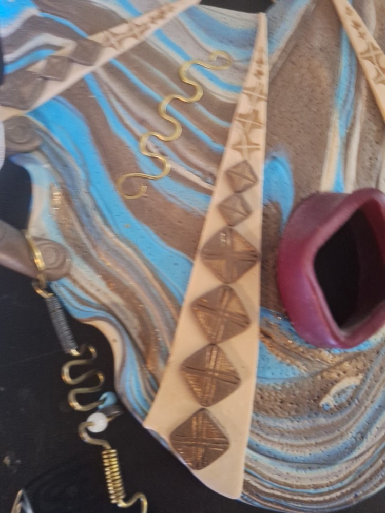 ethnic tribal mask vintage